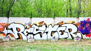 Chrome graffiti wall | 2019 | Burner