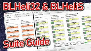BLHeliS & BLHeli32 Configuration Guide Reverse Motor Direction Change PWM Freq & More ...