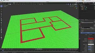 Blender 2.80: Creating a  Floor Plan Part 1