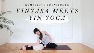 Vinyasa Yoga Flow und Yin Yoga | Herzöffnende Yogastunde nach dem Yin & Yang Prinzip | 60 Minuten