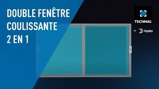 [INNOVATION] Double fenêtre coulissante 2 en 1 by Technal