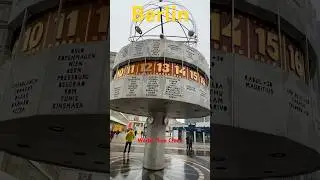 Berlin World Time Clock Germany