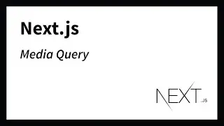 media query (Next.js)
