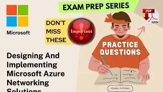 AZ-700 Exam Tutorial🔥IMPORTANT TOPICS🔥| Designing and Implementing Microsoft Azure Networking Sol