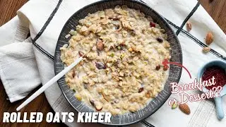 Oats Breakfast or Dessert??