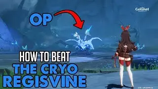 How To Defeat The Cryo Regisvine / Rewards - Genshin Impact