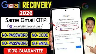 How to recover gmail account | Gmail recovery without verification code | 2 step verification gmail