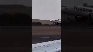 Flyadeal  forced to reject its landing at Abha Airport in after flying through a strong air vortex.