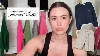 AMERICAN VINTAGE-Try on Haul (10 Items)