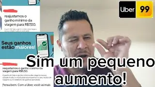 UBER AUMENTA OS GANHOS MÍNIMOS PRA 7,00 REAIS! #uber #99pop #uberdaquebradavip