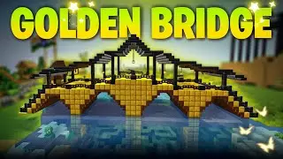 I made the most expensive💸 build in minecraft | Golden bridge | Ep07