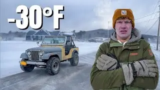 -30° Road Trip In Topless Jeep