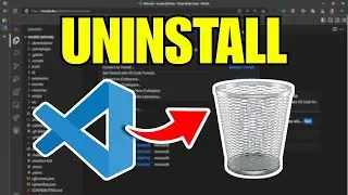 How To Uninstall VSCode In Windows 11 (Remove Completley)