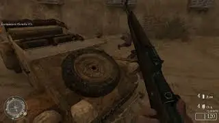 Call of Duty 2. На броневике.