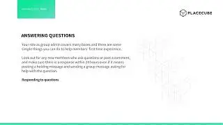 Module 6 First time experience