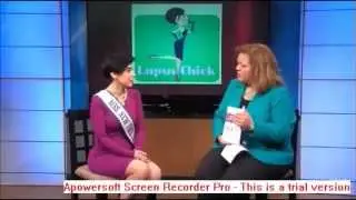 LupusChick on ABC Wham Many Voices Many Visions Discussing Lupus Awareness Month