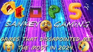 Top 5 Games That Disappointed Me The Most In 2024