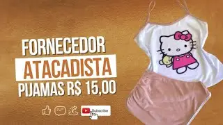 Fornecedor de pijamas e tshirts no precinho