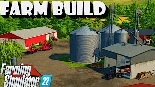 BUCKS COUNTY FARM BUILD!!!!   FARMING SIMULATOR 22