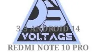 VoltageOS 3.5  | ANDROID 14 |  REDMI NOTE 10 PRO.