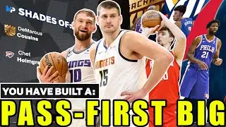THIS *ULTRA RARE* 7'0 PASS-FIRST BIG IS A TRIPLE-DOUBLE MACHINE AT THE REC CENTER IN NBA 2K24!
