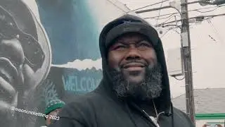 Mistah Fab mural revealing Oakland, CA