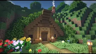 How To Build A Mountain House | Minecraft