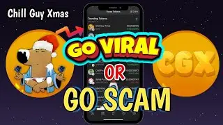 Airdrop $CGX Chill Guy Xmas || Go Viral or SCAM ⁉️