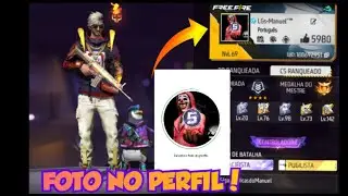 COMO COLOCAR FOTO NO PERFIL DO FREE FIRE?