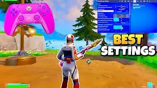 PS5 Fortnite Season 4 Gameplay + BEST Controller SETTINGS for AIMBOT