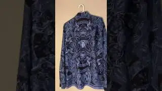 Versace barocco baroque silk shirt #versace #shorts