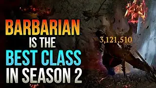 Season 2 META Class is Barbarian I Diablo 4