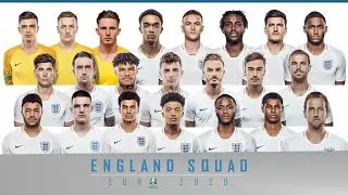 England Squad Euro 2021 : 23 Player Names