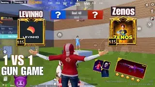 BEST FUNNY😂WOW GAMEPLAY WITH LEVINHO AND Zenos😱1VS1 GUN GAME DEATH MATCH🔥SAMSUNG,A7,A8,J4J5,36