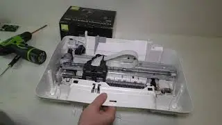 Disassembling the Canon Pixma MG2540.MG2545S printer. Paper jam error.