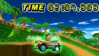 [MKWii]【Kart WR】GCN DK Mountain (No-SC) - 2:07.303