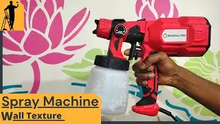 Multi Use Spray Machine || BuildSkill Pro 750W  || WallTexture