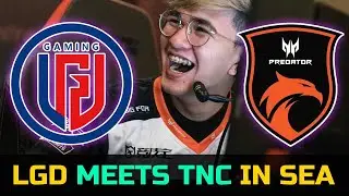 PSG.LGD MEETS TNC IN SEA SERVER - NONSTOP FIGHT STRAT DOTA 2