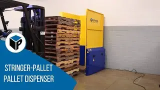 Stringer-Pallet Pallet Dispenser by PREMIER Handling Solutions