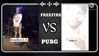 Pubg vs Freefire / Freefire vs pubg tiktok /freefire girls shayari | Freefire vs pubg shayari #viral