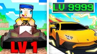 Level 1 vs Level 999 CAR In Minecraft Dusty Trip!