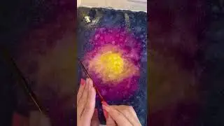 Пейзаж акварелью.