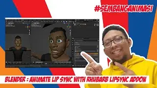 Blender: Animate Lip Sync With Rhubarb Lipsync Addon