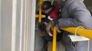 Замена подводящего газопровода