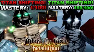 Becoming The Strongest Titan Shifter In Roblox Attack On Titan Revolution... Here's What Happened!
