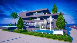 PUBG Mobile House Design for Level 25-28🔥😍| How to Build a House with a Swimming Pool in PUBG Mobile