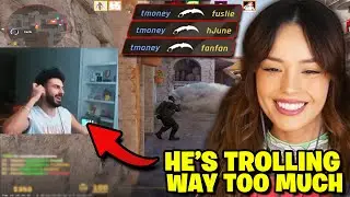 Valkyrae reacts to BEST OF ROOMIE RUMBLE CS2