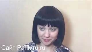 Видеообзор: Парик из натуральных волос. Каре с челкой