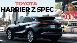 TOYOTA HARRIER Z SPEC -  Driving impressions