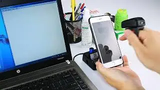 NETUM RS-8000BT 2D Bluetooth Wireless Ring Barcode Reader